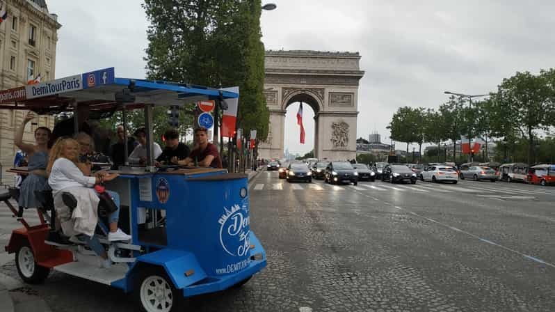 Paris : Bar à bières et vélos avec boissons incluses