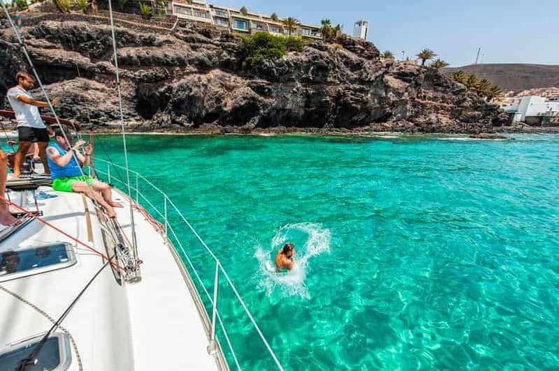 Fuerteventura : navigation avec plongée avec tuba et observation des dauphins