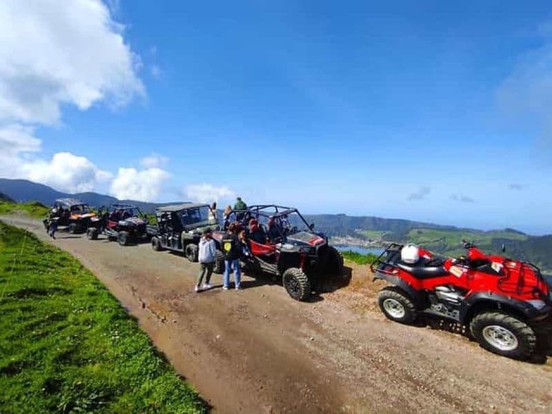 Ponta Delgada : Visite guidée de Sete Cidades en buggy, quad ou jeep
