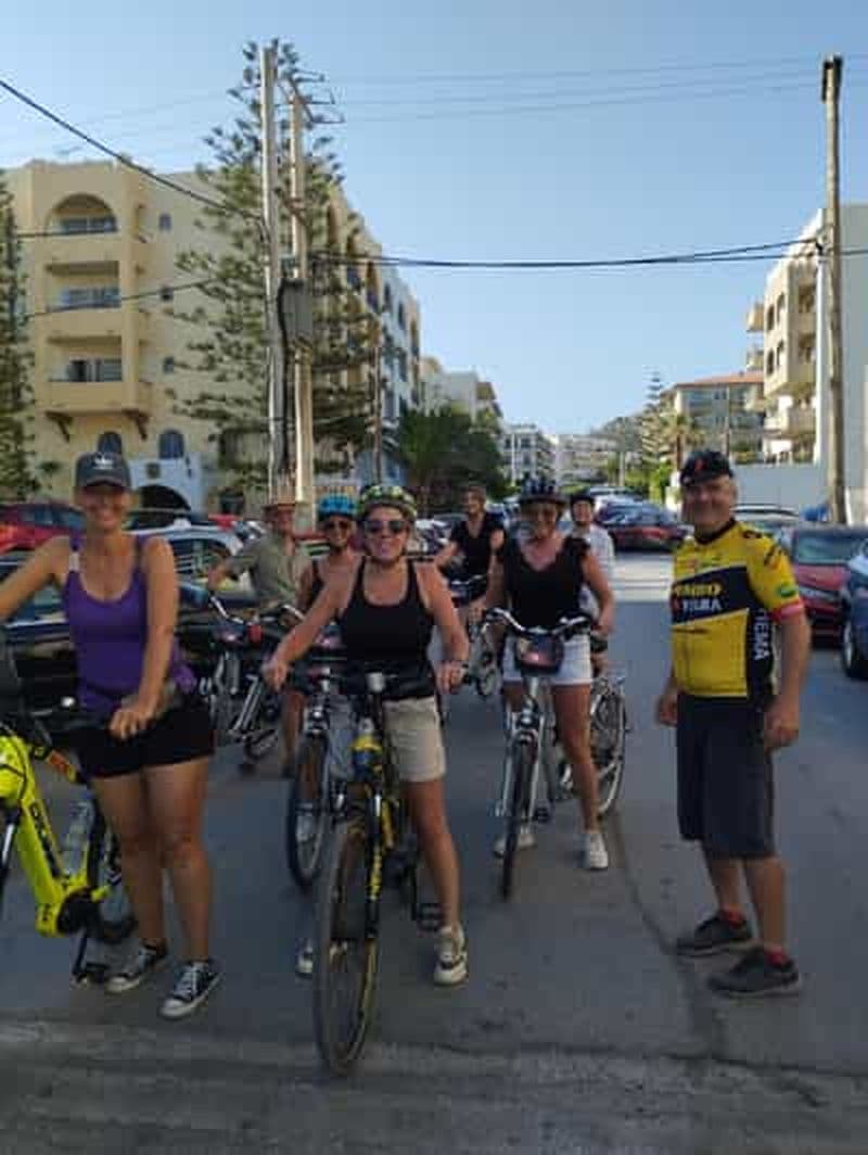 Circuit à vélo électrique vers le monastère d'Arkadi, déjeuner complet inclus