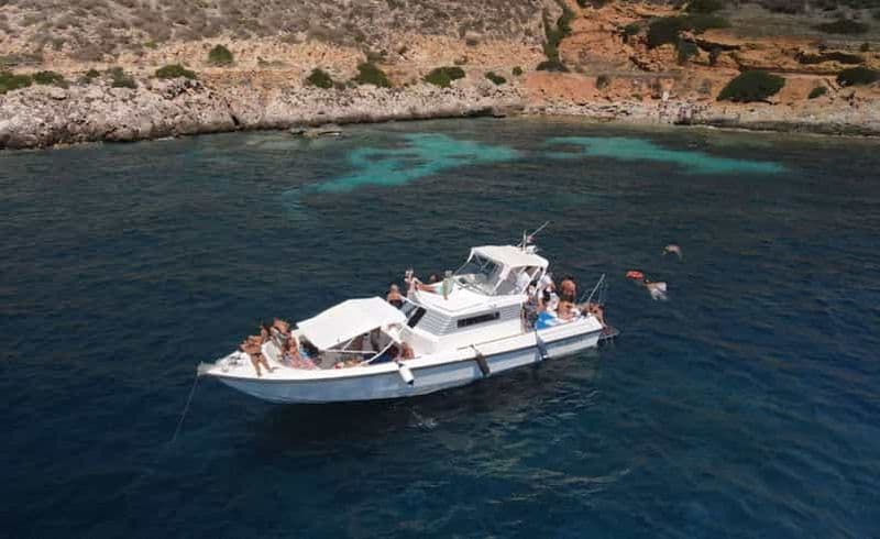 Billet Depuis Trapani : Favignana et Levanzo Yacht Tour avec déjeuner