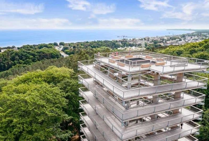 Usedom : parcours dans les arbres sur l'île d'Usedom