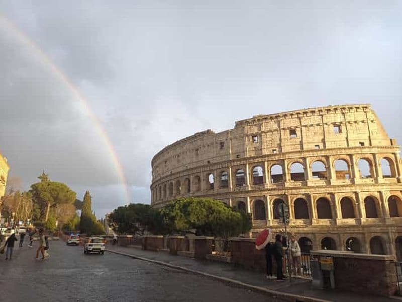 Rome : Visite à pied du Colisée, du Palatin et du Forum romain