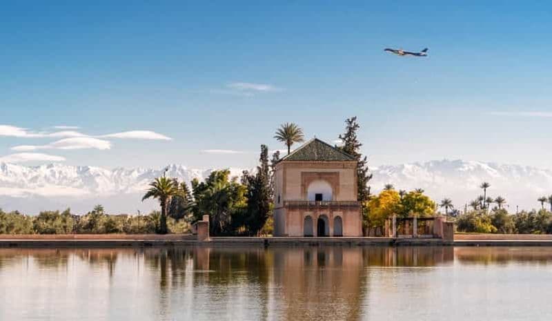 Billet Marrakech : visite du pavillon de La Ménara avec audioguide numérique