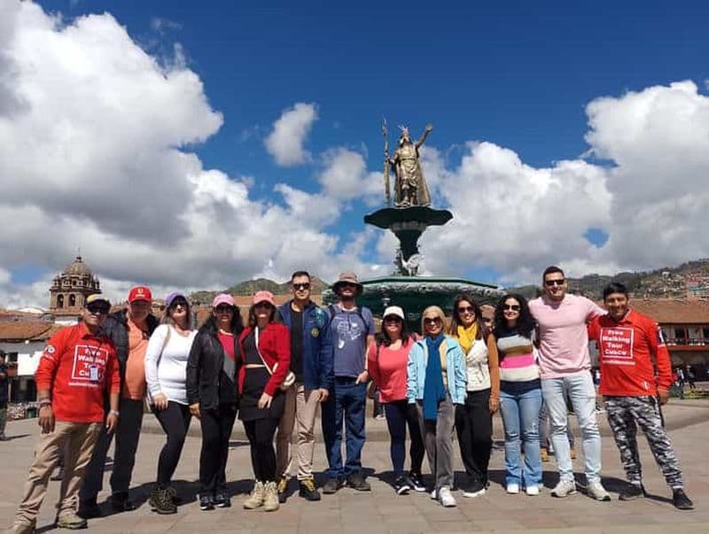 Billet Visite à pied gratuite de Cuzco : centre-ville, temple du Soleil, vue sur San Blas