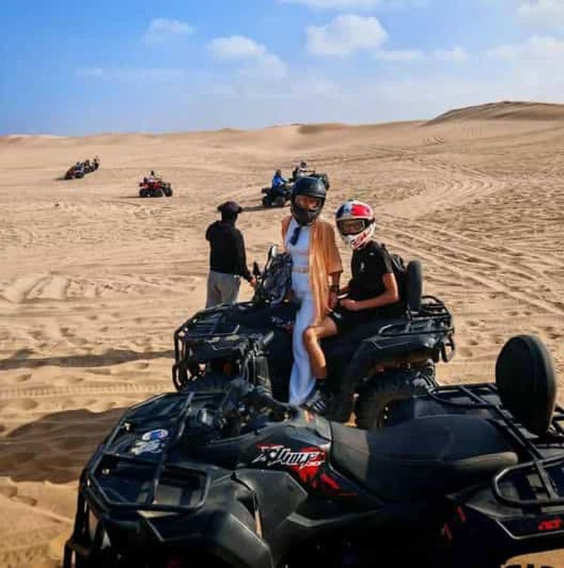 Agadir/Taghazout : excursion en quad sur la plage et dans le désert