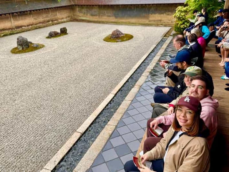 Kyoto : Ryōan-ji, visite guidée du plus grand jardin zen en 90 minutes.