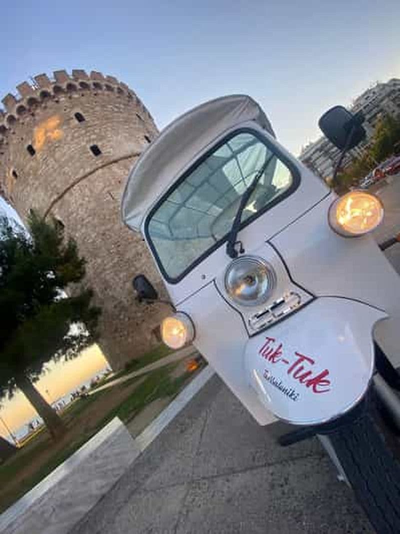 Billet Thessalonique : visite des temps forts de la ville en TukTuk