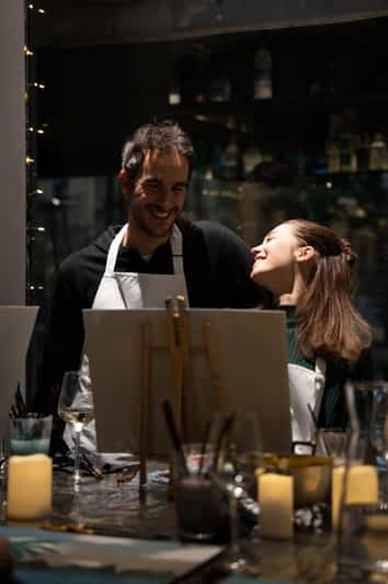 Milan : Cours de peinture et de dégustation