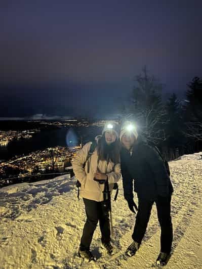 Billet Randonnée nocturne hivernale à Bergen avec lampes frontales | ViFlowExperience