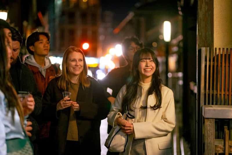 Billet Kyoto Gion : visite à pied du quartier des geishas, saké à la main