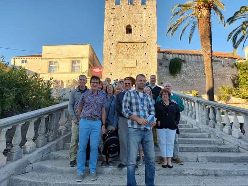 Visite à pied privée de Korčula (1 heure)