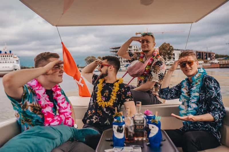 Billet Gdańsk : croisière privée en bateau électrique sur la Motława