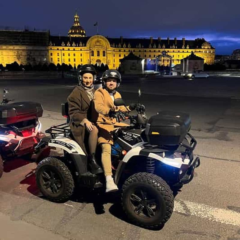 Paris : Visite touristique en quad électrique