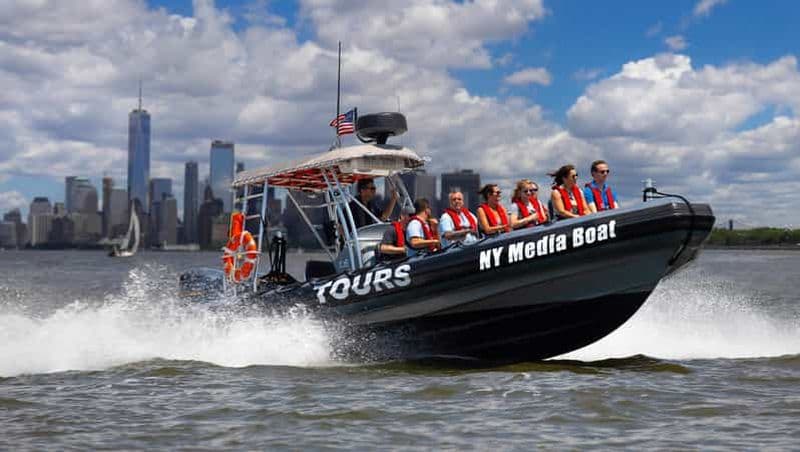 New York : excursion en hors-bord dans le port depuis Chelsea Piers
