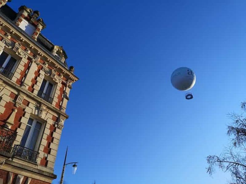 Epernay : expérience en ballon captif