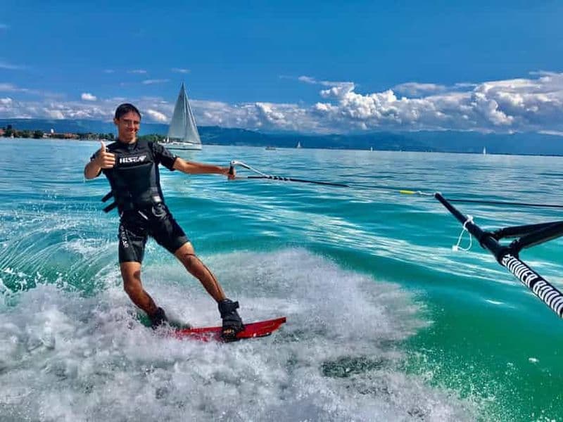Kressbronn : Cours d'initiation au ski nautique et au wakeboard