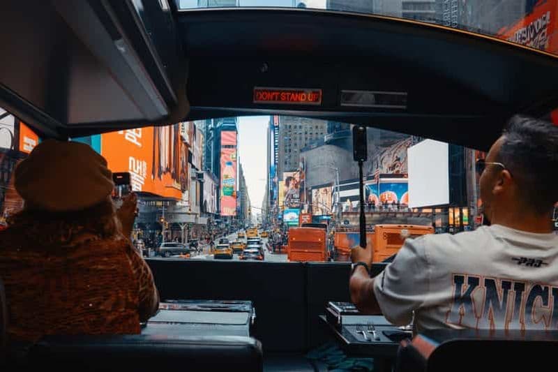 Billet New York : dîner gastronomique Bustronome en bus panoramique