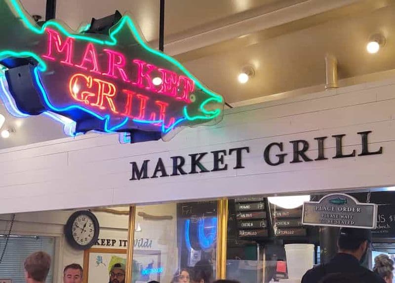 Billet Seattle : Dégustation de fruits de mer au marché de Pike Place