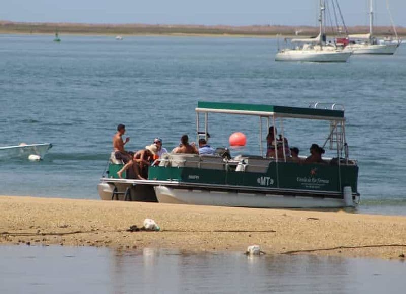 Billet Depuis Faro : excursion en catamaran sur 2 îles et 2 escales à Ria Formosa