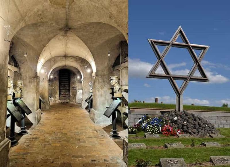 Billet Visite de l'opération Anthropoid ou visite du camp de concentration de Terezín