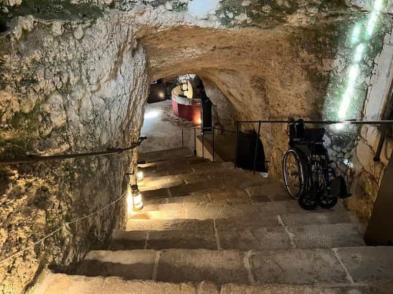 Billet Frantoio Rosso Ipogeo Martina Franca : visite du moulin à huile médiéval