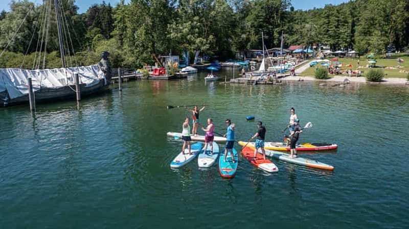 Stand Up Paddling au lac Chiemsee