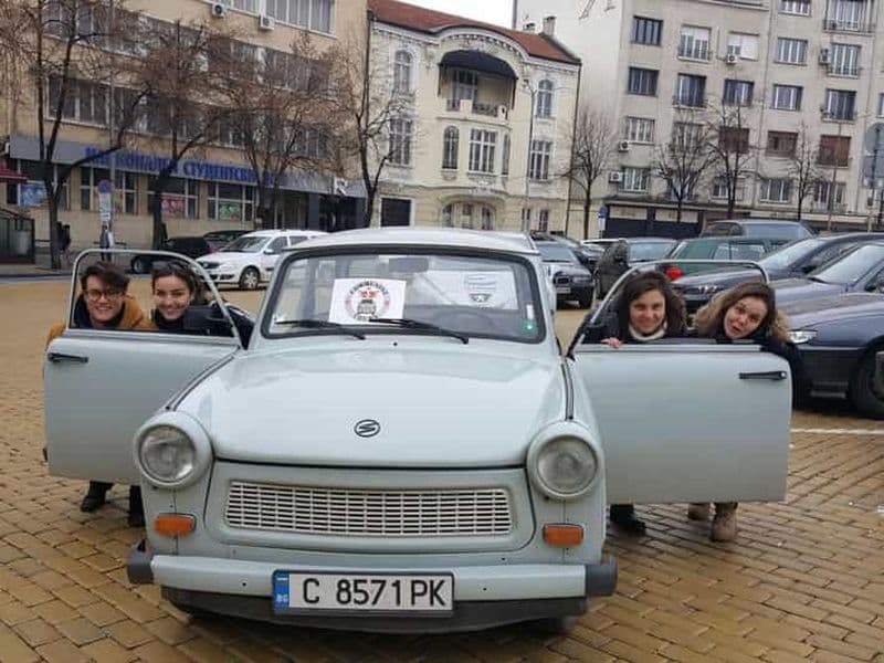 Billet Sofia : Visite des vestiges communistes à bord d'une Trabant