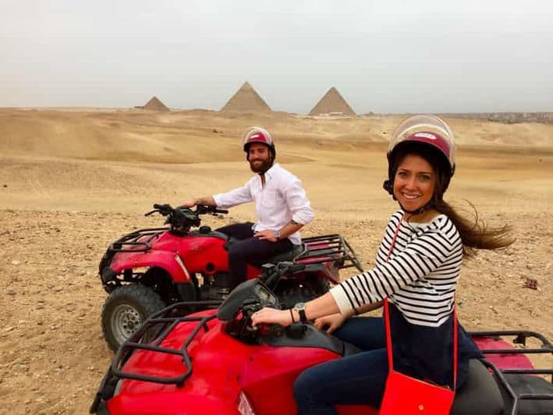 Billet Safari dans le désert en quad autour des pyramides