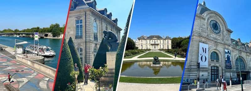 Billet Orsay et musée Rodin avec croisière à arrêts multiples de 48 heures sur la Seine