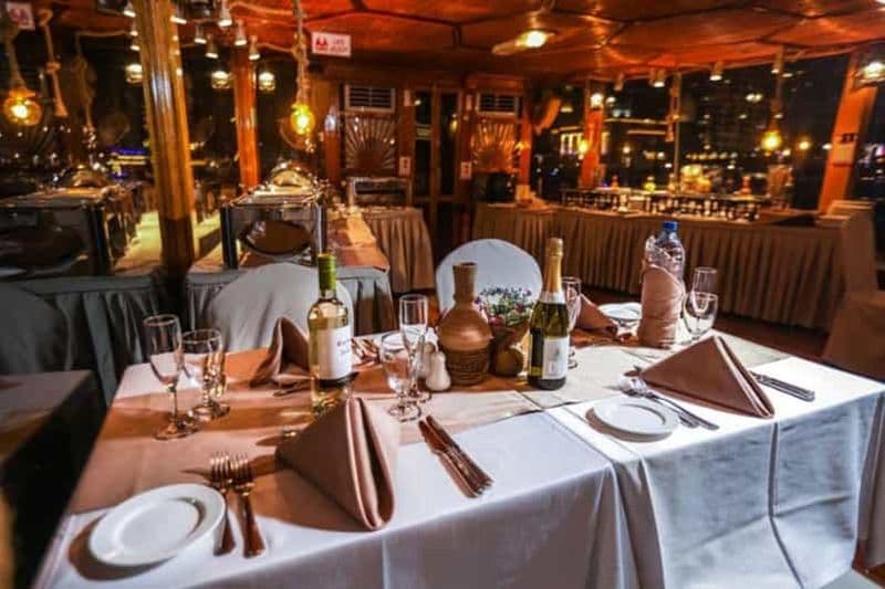 Billet Dubaï : Dîner de croisière Marina Luxury Alexandra Dhow Cruise