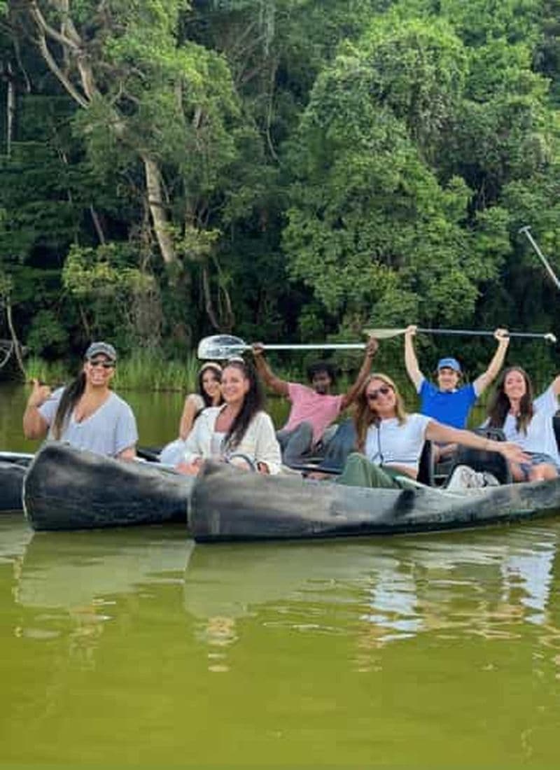Arusha : excursion en canoë et observation des oiseaux sur le lac Duluti