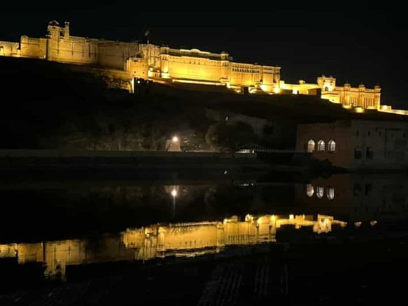 Jaipur : Tour de ville en soirée en Jeep ouverte