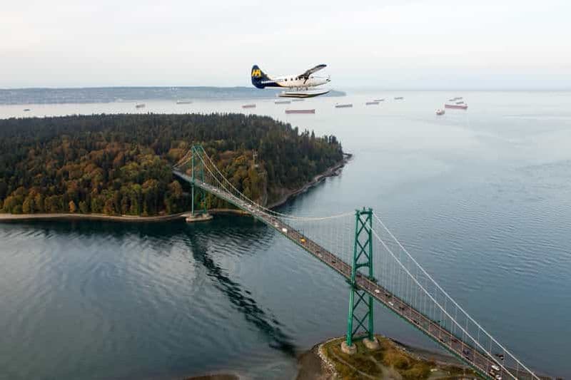 Billet Vancouver : circuit panoramique en hydravion et pont suspendu