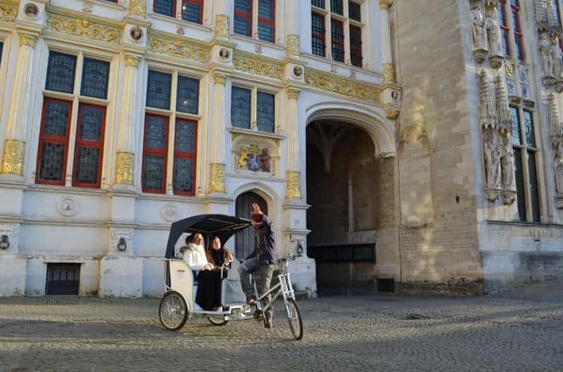Billet Bruges : Visite guidée privée en Pedicab