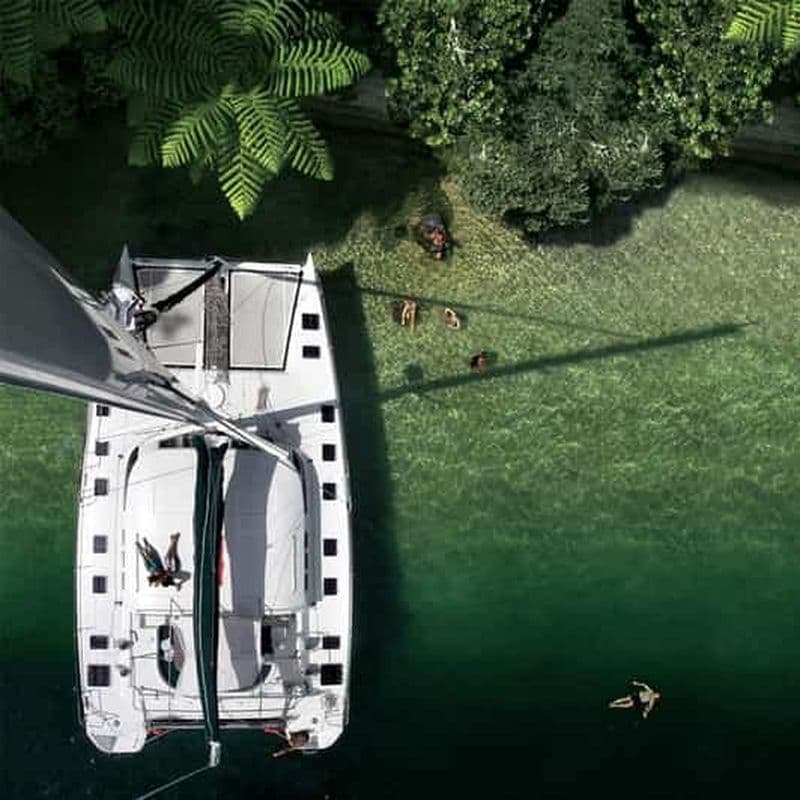 Billet Lac Taupo : catamaran de luxe vers les gravures rupestres maories