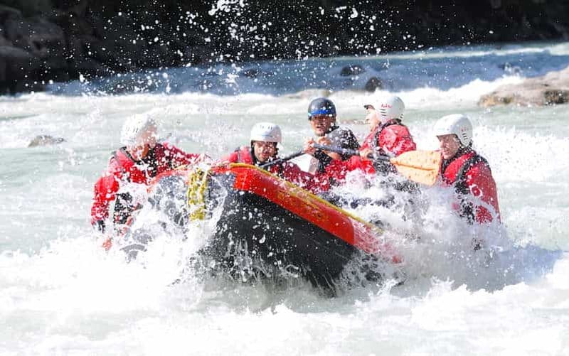 Ötztal : Action Whitewater Rafting au canyon d'Imster