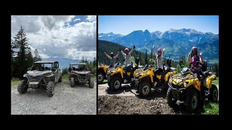 Depuis Cracovie : Zakopane, quad et buggy, visite des thermes