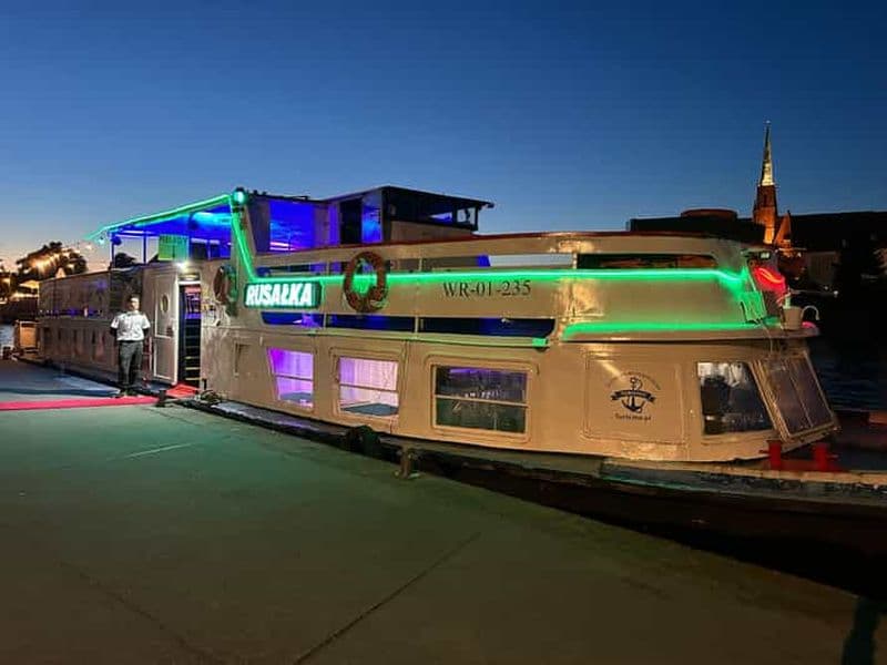Wroclaw : Croisière en bateau avec barbecue et boissons