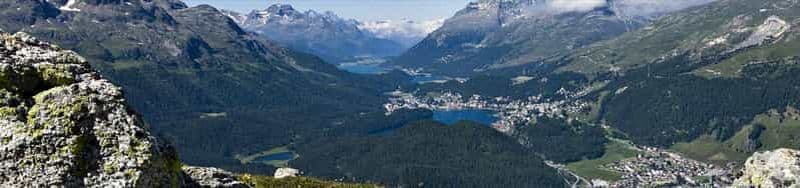 St. Moritz : randonnée guidée privée