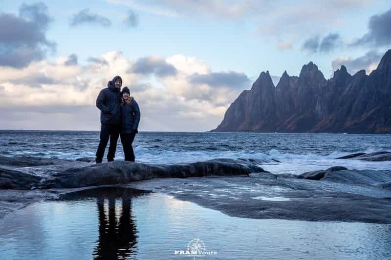 Depuis Tromsø : Excursion d'une journée à Senja avec déjeuner