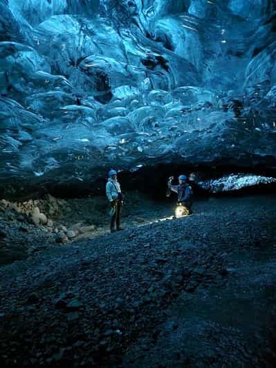 Billet Jökulsárlón : Visite de la grotte de glace bleue et promenade sur le glacier