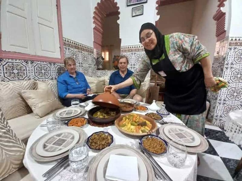 Rabat : Cours de cuisine dans une maison familiale