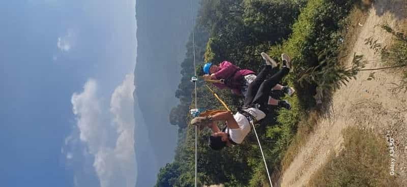 Excursion d'une journée en tyrolienne à Nagarkot