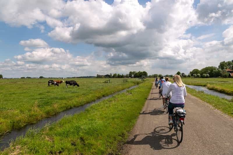 Billet Amsterdam : visite à vélo électrique des moulins à vent, du fromage et de la campagne