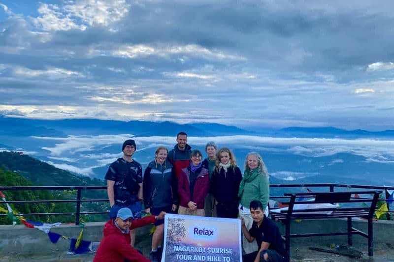 Billet Katmandou : lever du soleil à Nagarkot et randonnée matinale avec déjeuner