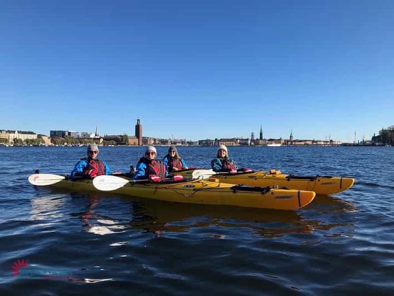 Billet Stockholm: excursion en kayak dans la ville d'hiver