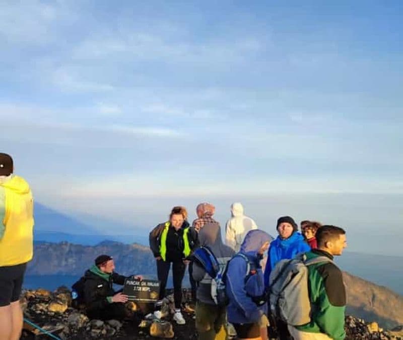 Billet Mont Rinjani : Sommet 3726m Full Sunset Point 2D-1N