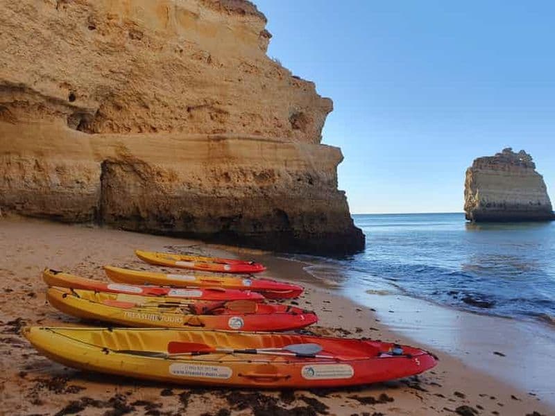 Billet Algarve : trésors cachés - grottes de Benagil en kayak