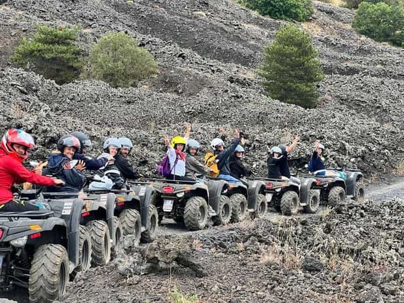 Billet Catane Excursion de deux heures en quad sur l'Etna avec guide